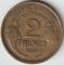 2 Francs Morlon bronze-alu 1933 GROS 2