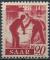Sarre - 1947 - Y & T n 204 - MH (traces rousses au dos)