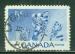 Canada 1956 Y&T 286 oblitr Joeur de hockey
