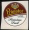 Autocollant tte de tirage Brasserie PRIMTOR Bire Premium Dark Rp. Tchque