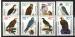 RFA + Berlin 1973  Y&T  8 timbres (2 sries compltes) N**  oiseaux  rapaces