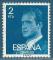 Espagne n1991a Juan Carlos 1er 2p bleu oblitr (papier phosphorescent)