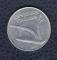 Italie 1976 Pice de Monnaie Coin Aluminium 10 Lire Charrue et pis de bl