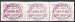 SUISSE timbres de distributeurs N 10 de 1995 avec belle oblitration en srie  