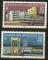 RDA 1982 Y&T n 2334-35; srie 2 timbres, Foire de printemps de Liepzig; usines