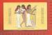 CPM  EGYPTE : Hieroglyphes, Thebes,  Chapel of the nobel musicians