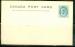 Canada 1897 Scott UX17  Carte postale mission feuille d'rable (Voir scan)