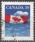 CANADA - 1989 - Yt n 1123 - Ob - Drapeau dans les nuages