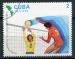 Timbre  CUBA  1983  Obl  N  2444   Y&T   Volley Ball