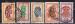 Congo Belge / 1948-51 / Art indigne / YT  n 285,288,291,291A & 292, oblitrs 