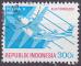 Timbre oblitr n 1287(Yvert) Indonsie 1992 - Aviation, Plan quinquennal