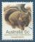 Australie N747a Wombat  nez poilu du Nord oblitr