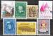 PAYS-BAS Petit lot de 7 timbres oblitrs.