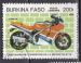 BURKINA FASO "les motos" PA n 292 de 1985 oblitr 
