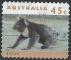 AUSTRALIE - 1994 - Yt n 1372 - Ob - Koala seul  terre ; adhsif
