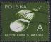 POLOGNE N 3079a o YT 1990 Coquillage