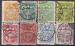 LETTONIE entre n 94 et 104 de 1923 oblitrs (6 timbres)