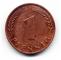 Pice 1 Pfennig Allemagne 1950 - Lettre F