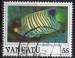 VANUATU N° 779 o Y&T 1987 Poissons (Hemitaurichthys poluepis)