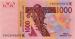 Afrique De l'Ouest Sngal 2019 billet 1000 francs pick 715s neuf UNC
