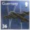 Guernesey 2003 - 2nde Guerre Mond., Lancaster dans les phares - YT 967/SG 981 **