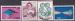 ITALIE petit lot de 4 timbres oblitrs de 1973