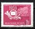 EUHU - 1959 - Yvert n 1286 - Cor de la poste  avec lettre et carte du monde
