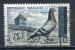 Timbre FRANCE 1957  Obl N 1091   Y&T  Pigeon