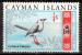 Cayman Islands 1969; YT 229 **; 1/4c sur 1/4p, oiseau, Merle de Grande Caman