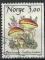 Norvge 1989 Oblitr Used Mushrooms Champignons Suillus luteus Bolet Jaune SU
