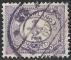 PAYS BAS - 1899/1913 - Yt n 65 - Ob - Chiffre 1/2c lilas