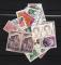 25 paires de timbres oblitrs tous diffrents majorit Europe