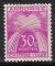 Andorre Fr. 1943; Y&T n T 22; 30c gerbe, lilas-rose