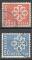 Suisse 1959; Y&T n 630 & 31; 30 rouge & 50c bleu, Europa