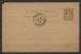 Monaco Entier postal (CP) N4 Obl (FU) 1891 - Prince Charles III