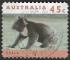 AUSTRALIE - 1994 - Yt n 1372a - Ob - Koalas seul  terre ; adhsif