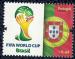 Portugal 2014 Football Fifa World Cup Brasil Drapeau du Portugal