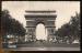 CPSM anime PARIS L'Arc de Triomphe Voitures Cars Simca