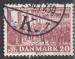 DANEMARK N 334 de 1949 oblitr