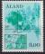 Aland 1984 neuf avec gomme Carte Gographique Localisation Iles Aland