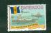 Barbade1976 Y&T  421 oblitr Transport maritime