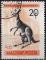 Hongrie 1961 - Jardin zoologique de Budapest : kangourou, 20 f - YT 1413 