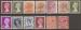 royaume-uni - 13 timbres obliters (lot 1)