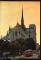 CPM  anime PARIS Crpuscule sur Notre Dame Voitures cars Citron