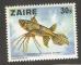 Zaire - Scott 862 mint   fish / poisson
