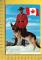 CPM  CANADA : Officer of the Royal Canada Mounted Police with dog