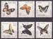 Srie de 6 TP neufs (*) n 472/477(Yvert) Vietnam du Nord 1965 - Papillons