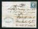 Belle lettre taxée de Besançon pour Mourmilon le Grand ( Doubs 1859 )