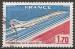 france - poste aerienne n 49  obliter - 1976