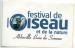 Autocollant festival l'Oiseau ABBEVILLE Baie de Somme 80 adhesif publicitaire 